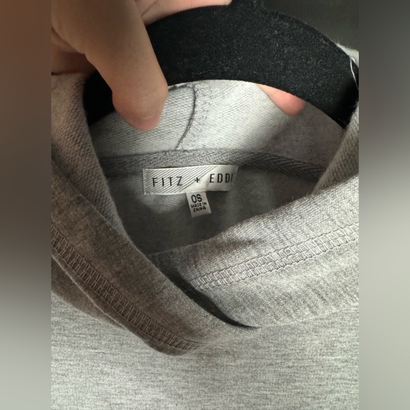 Gray Lightweight Sweatshirt - Picture 4 of 4